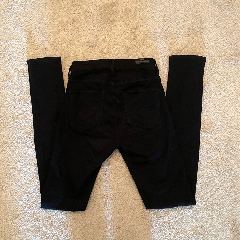 Citizens of Humanity Avedon slick skinny black jeggings size 26